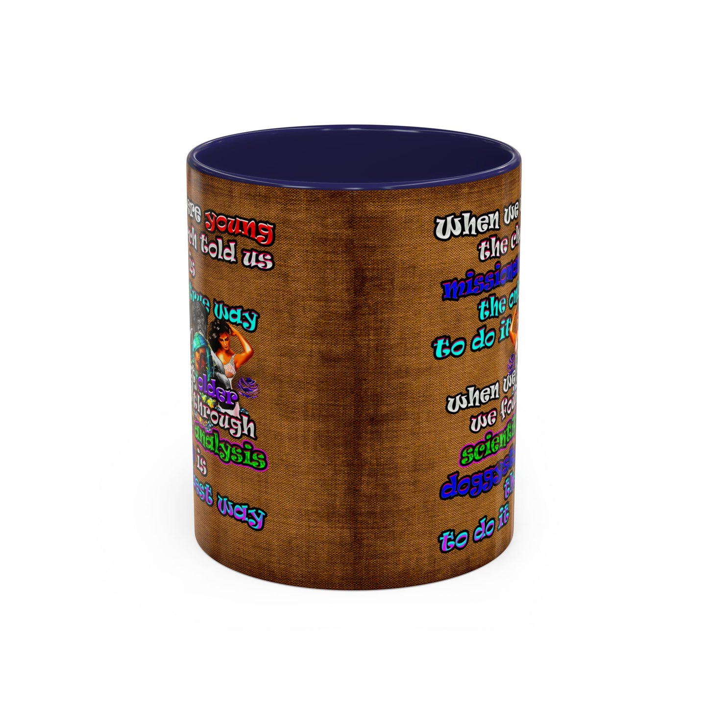 doggystyle - Accent Mug (brown papyrus)