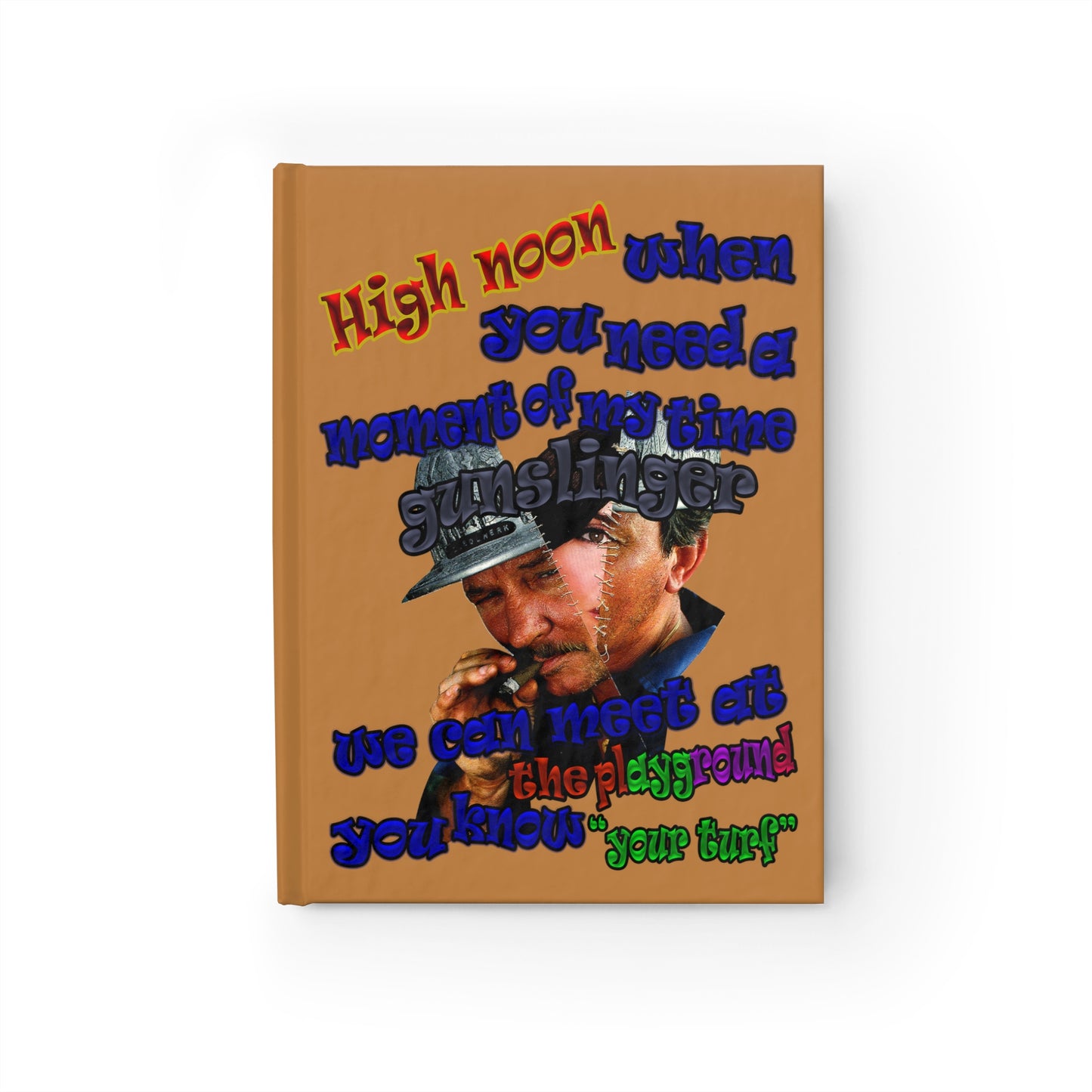 high noon - journal-lined (light brown)