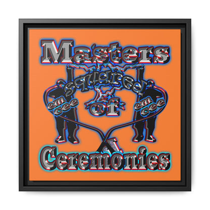 em cee squared - framed canvas art (crusta)