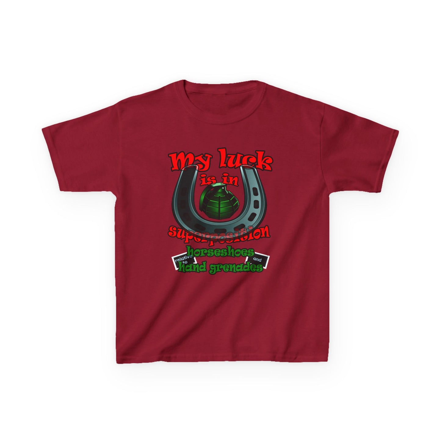 my luck - Kids Heavy Cotton™ Tee