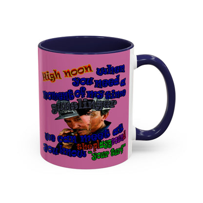 high noon - Accent Mug (light pink)