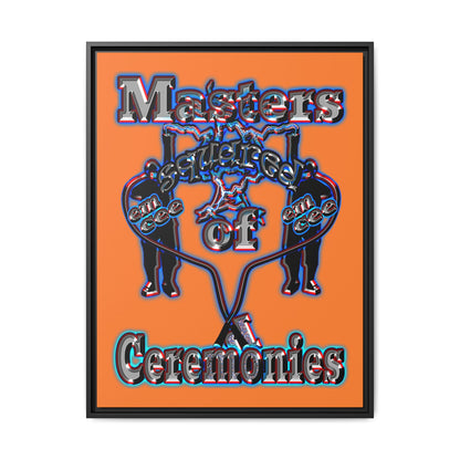 em cee squared - framed canvas art (crusta)