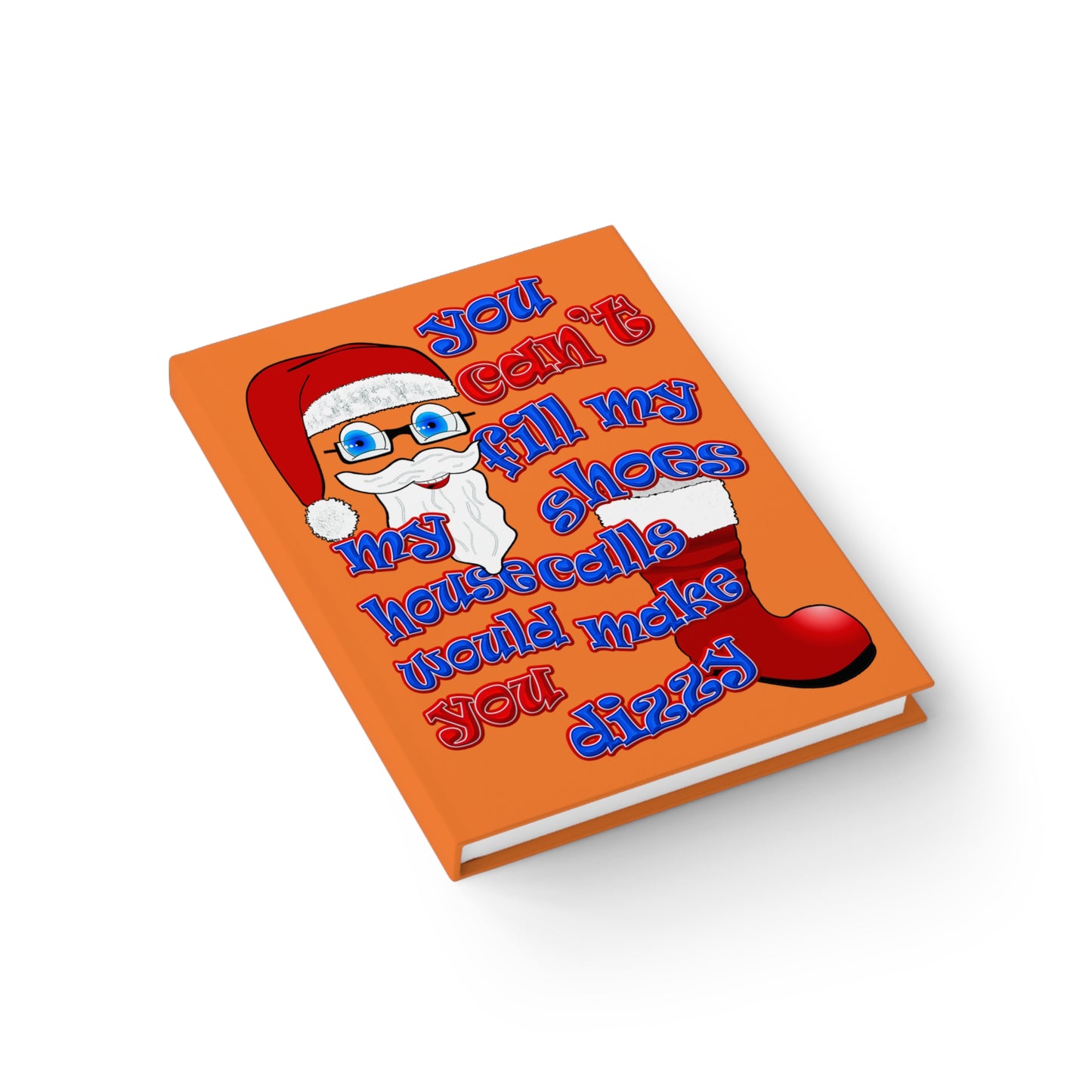 santa's shoes - journal-lined (crusta)