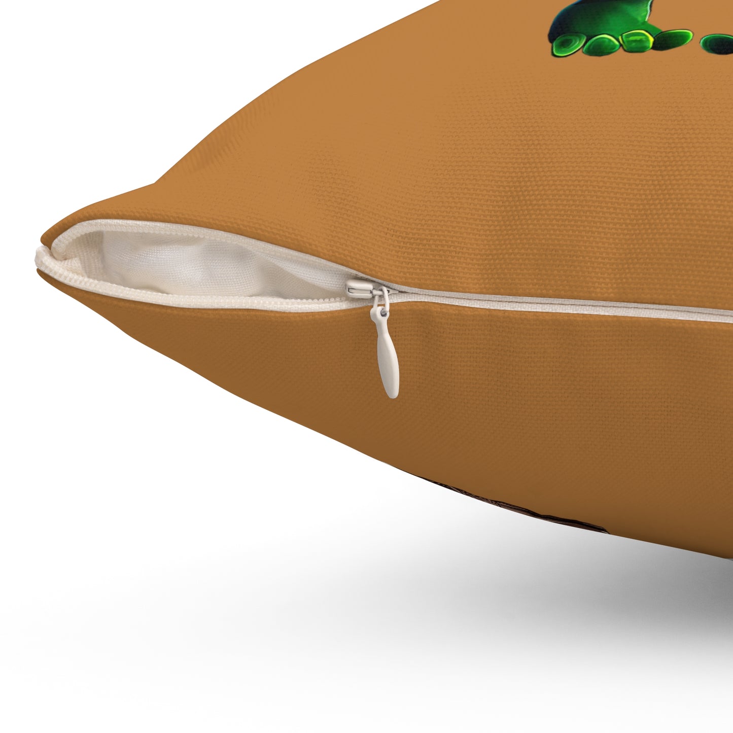 I don't care that your grey - Spun Polyester Square Pillow - (light brown)