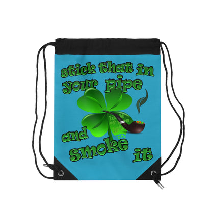 celtics logo - Drawstring Bag (turquoise)