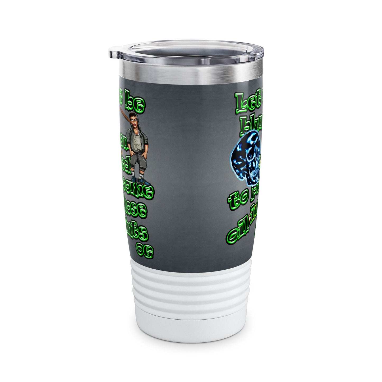 og - Ringneck Tumbler, 20oz (grey-light grey)