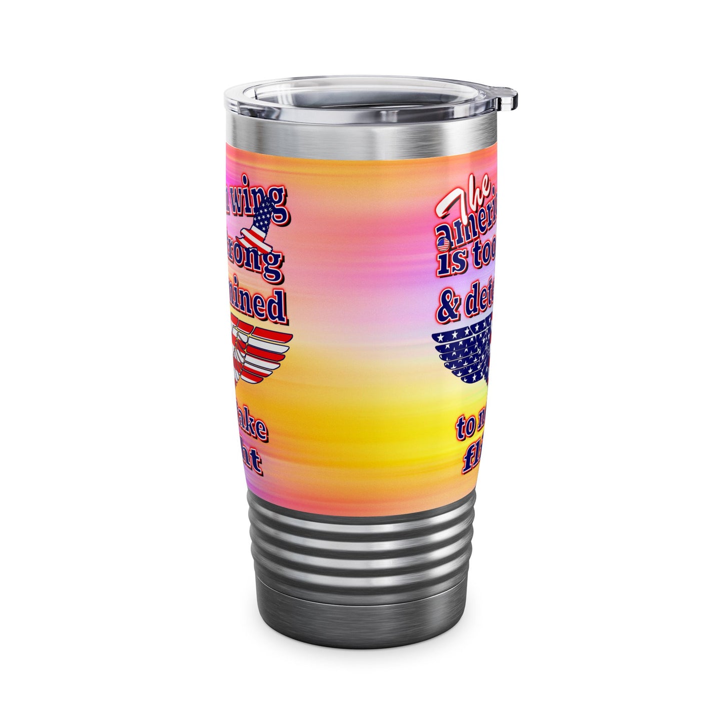 american wing - Ringneck Tumbler, 20oz (color blur)