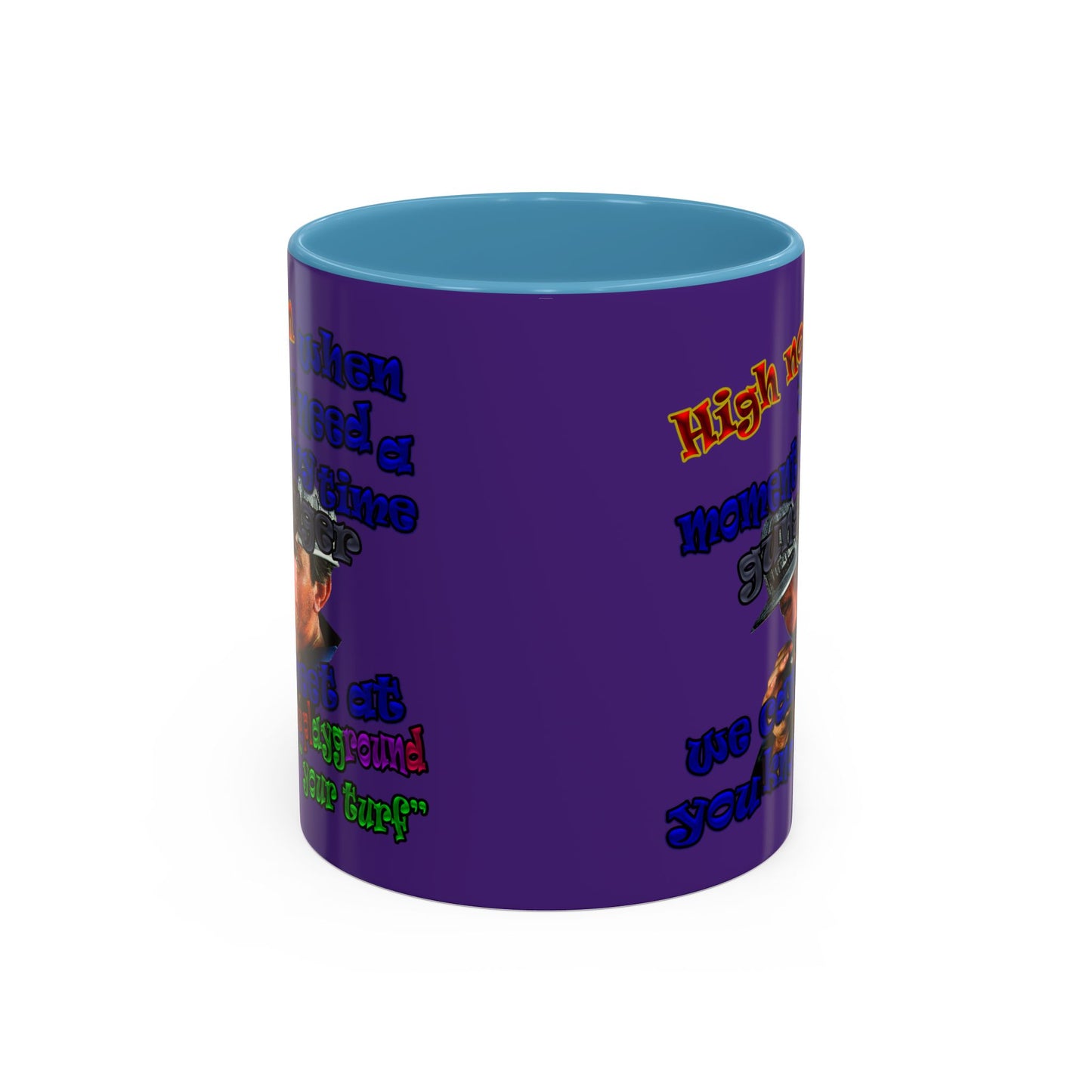 high noon - Accent Mug (purple)