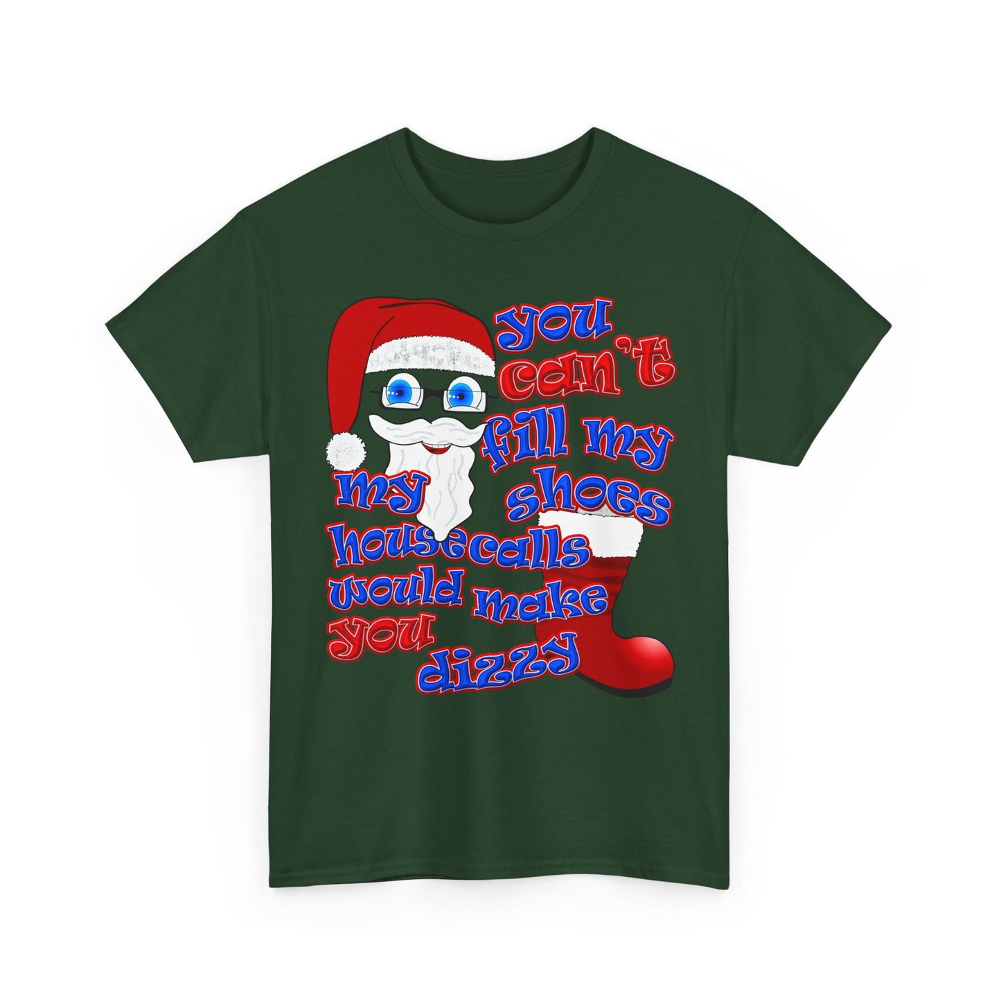 santa's shoes - Unisex Heavy Cotton Tee