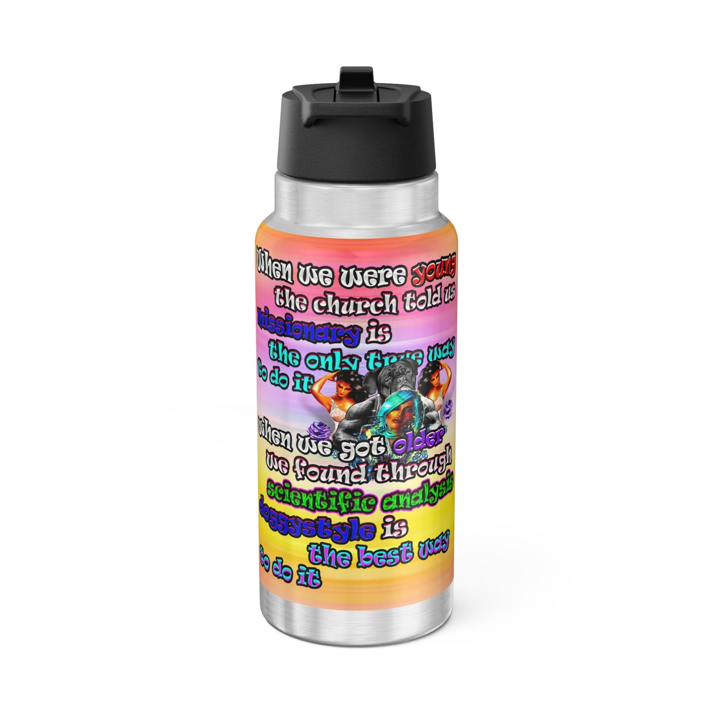 doggystyle - Gator Tumbler, 32oz  (color blur)