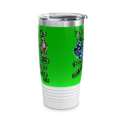 og - Ringneck Tumbler, 20oz (logo green)