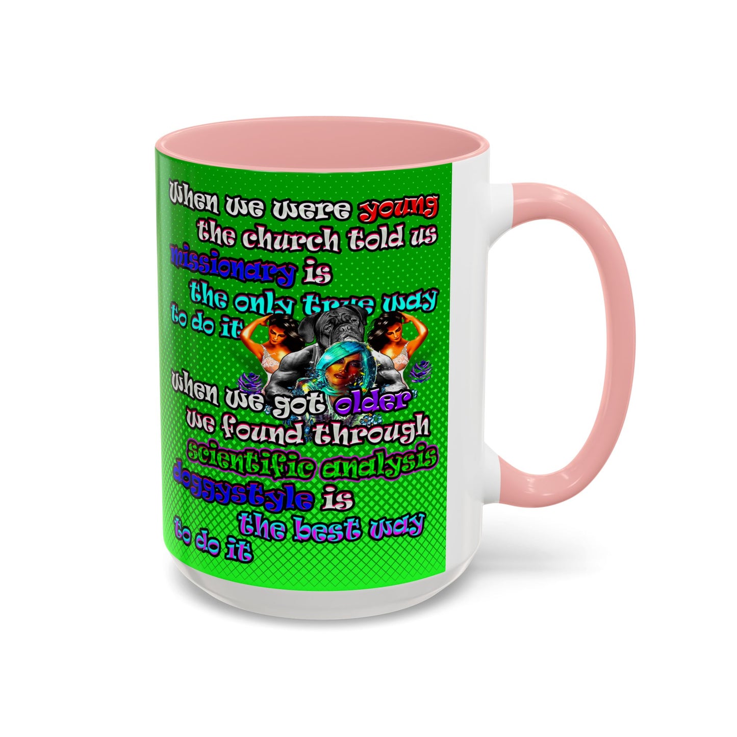 doggystyle - Accent Mug (logo green)