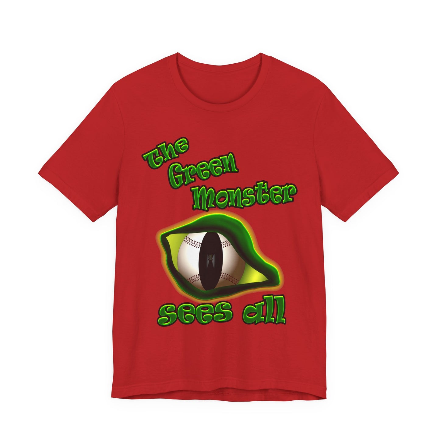 green monster - Unisex Jersey Short Sleeve Tee