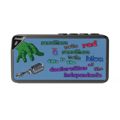 declaration of the independents - Jabba Bluetooth Speaker (light blue)