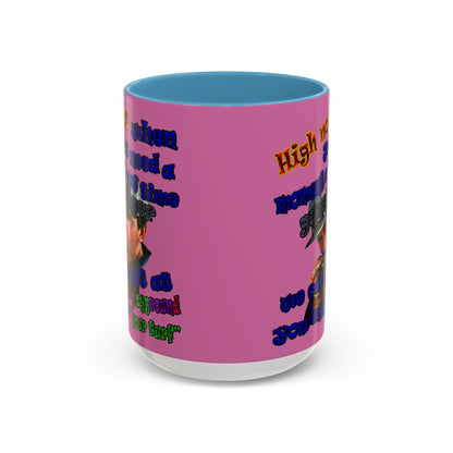 high noon - Accent Mug (light pink)