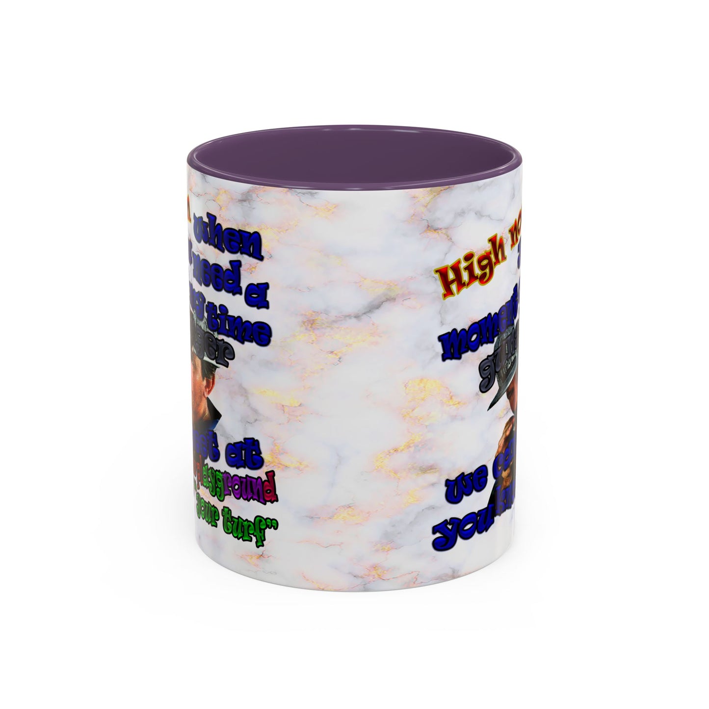 high noon - Accent Mug (white marble)