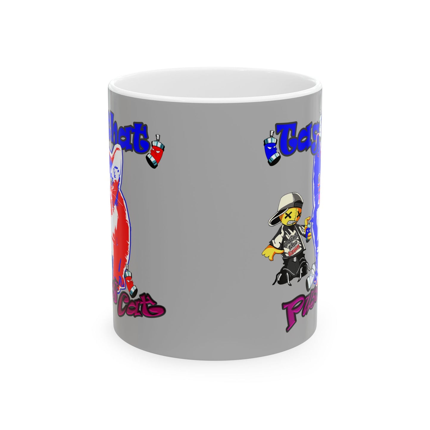 tag that - White Mug (light grey)
