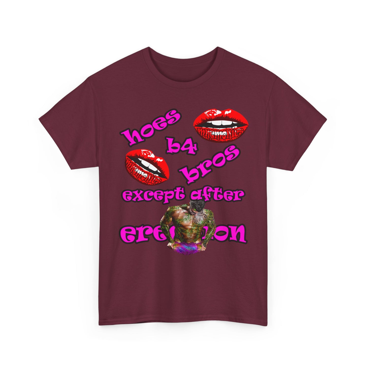 hoes b4 bros - Unisex Heavy Cotton Tee