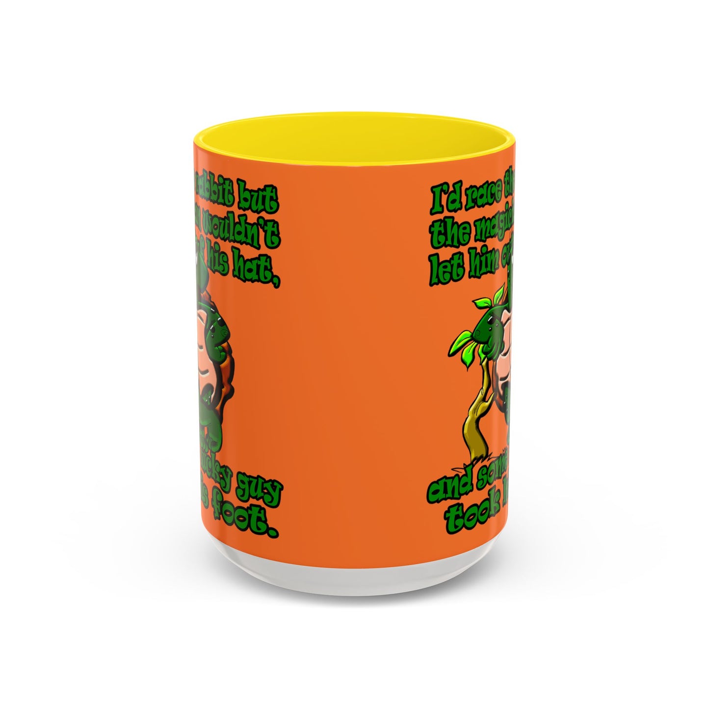 turtle race - Accent Mug (crusta)