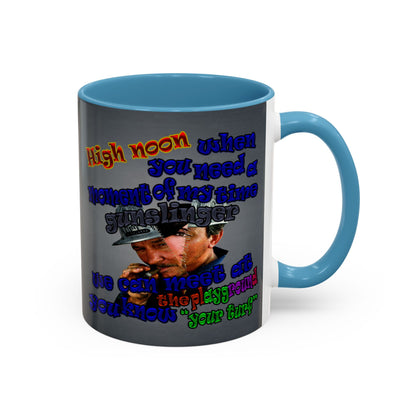high noon - Accent Mug (grey-light grey)