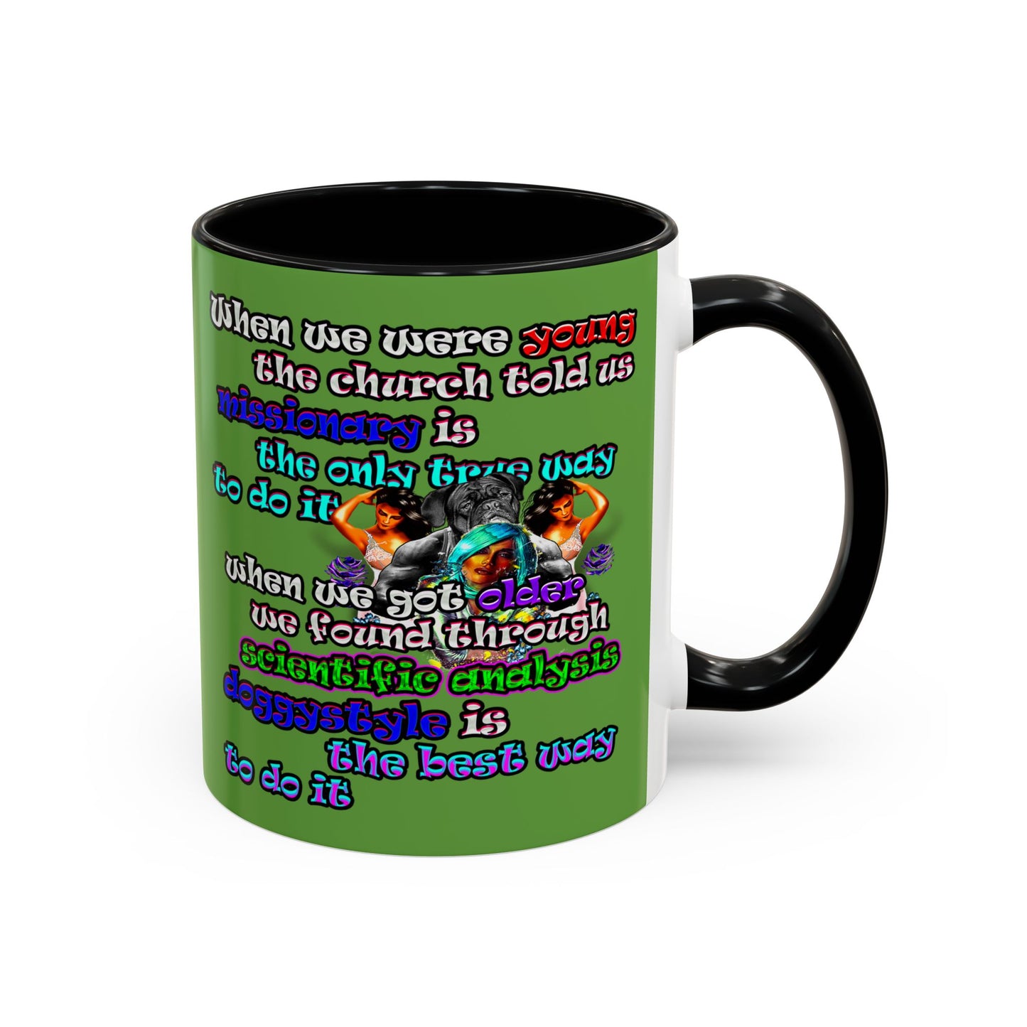 doggystyle - Accent Mug (green)