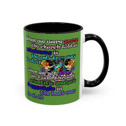 doggystyle - Accent Mug (green)