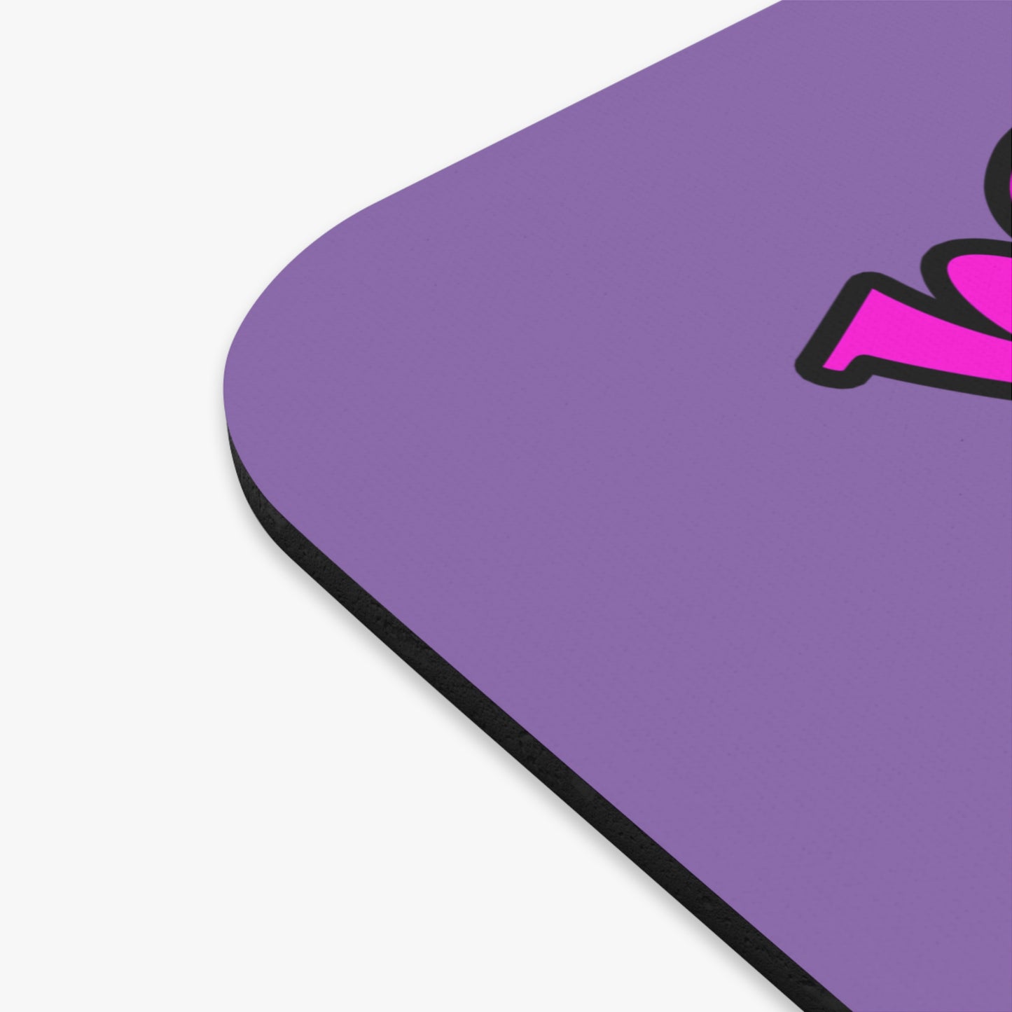 hoes b4 bros - Mouse Pad (Rectangle) (light purple)