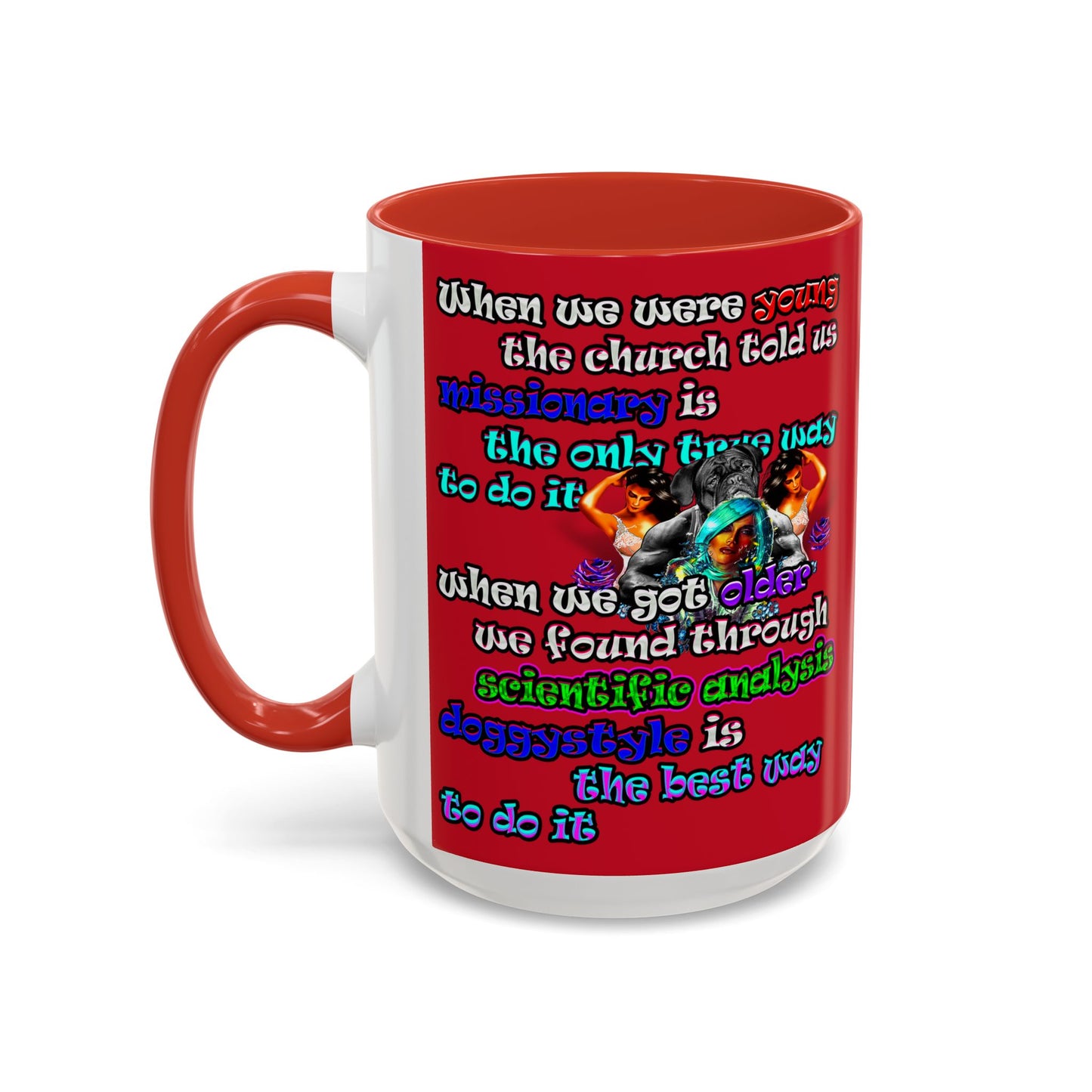 doggystyle - Accent Mug (dark red)