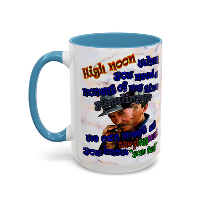 high noon - Accent Mug (white marble)