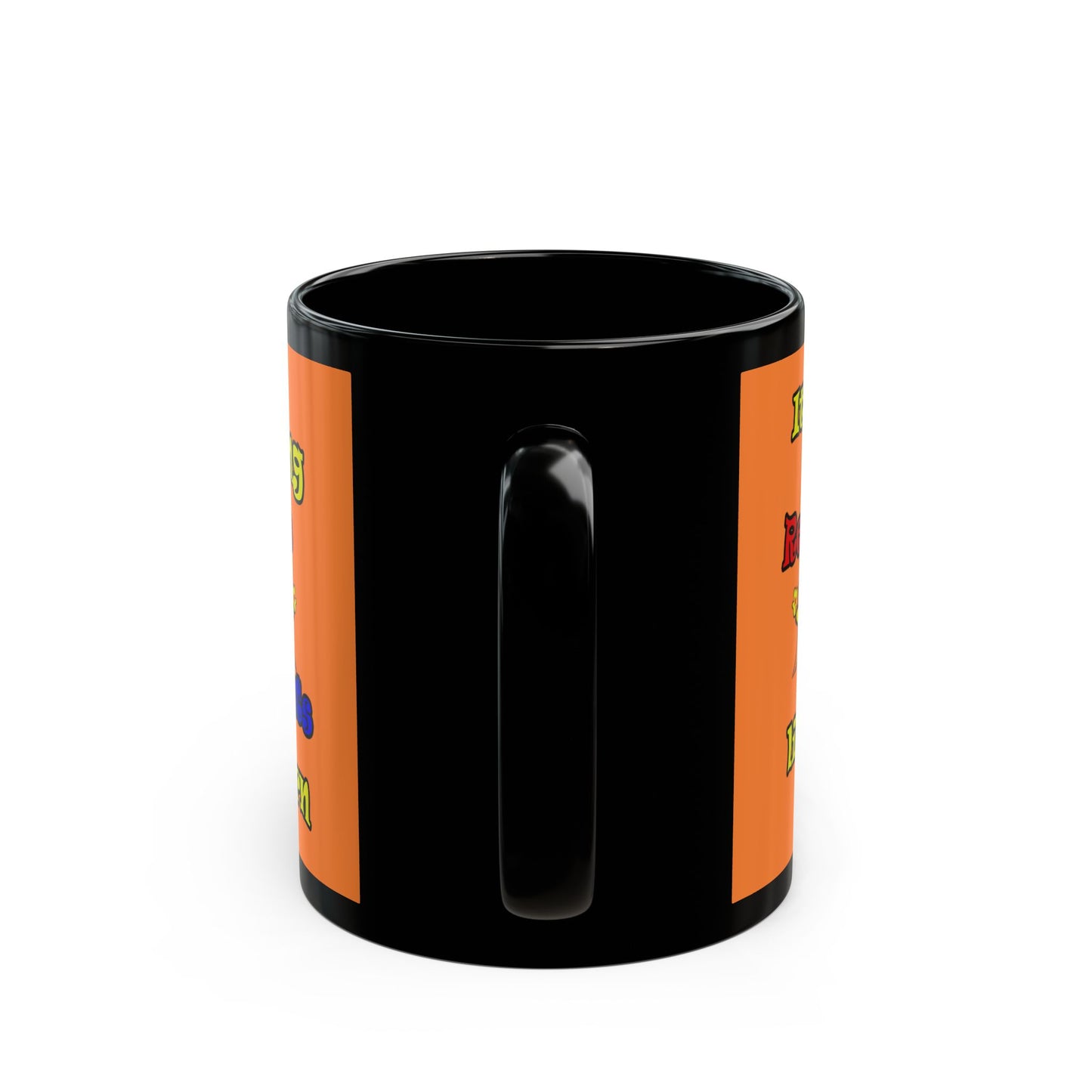 popping like popcorn - Black Mug (crusta)