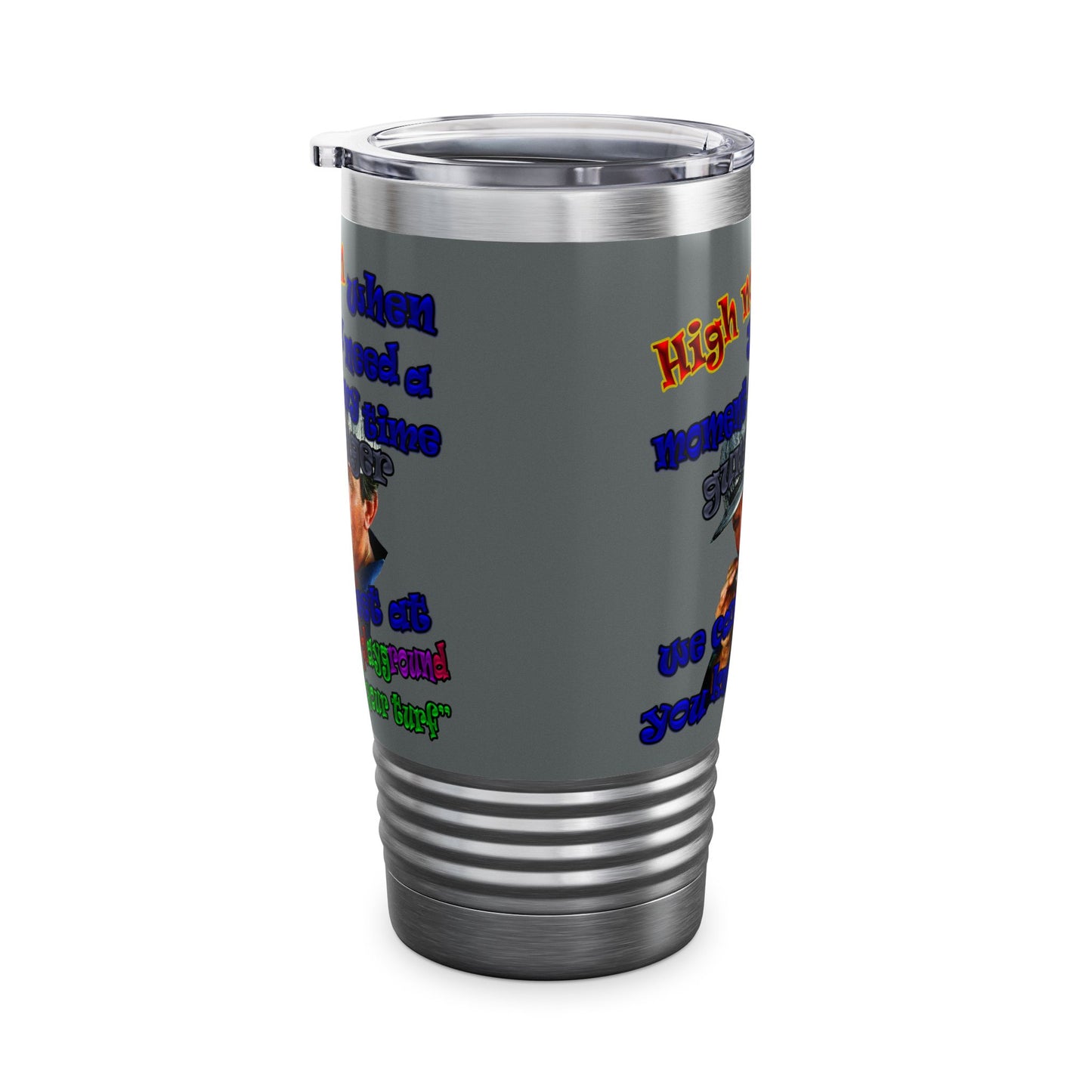 high noon - Ringneck Tumbler, 20oz (dark grey)