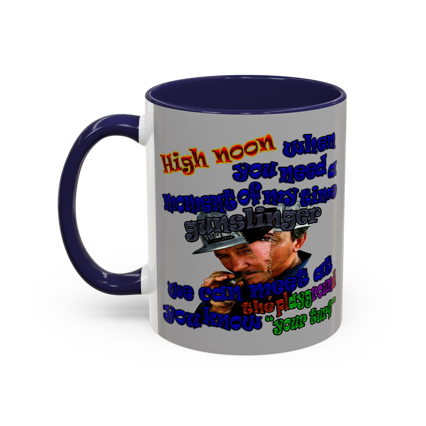 high noon - Accent Mug (light grey)