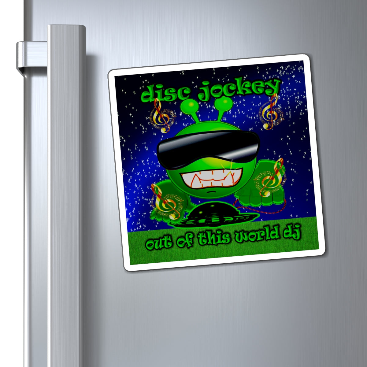 disc jockey - Magnets - ('snoops' background)