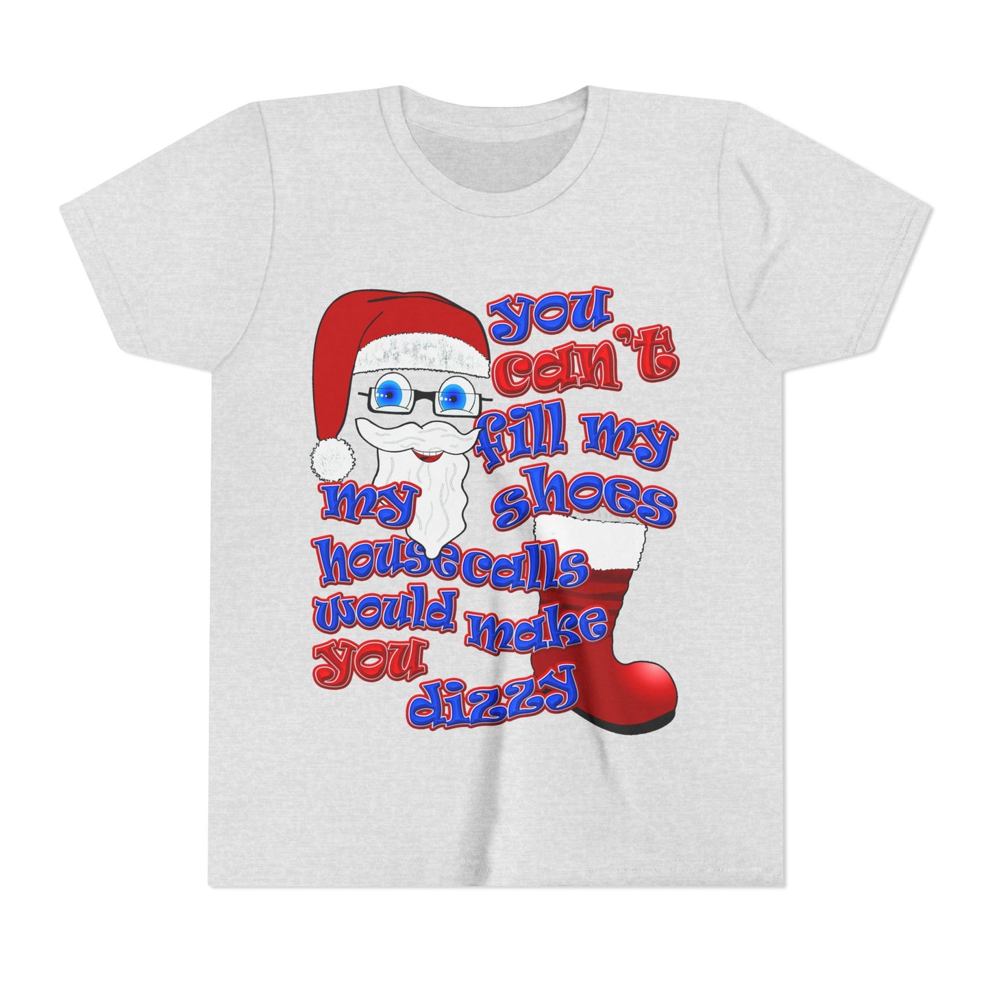 santa's shoes - Youth Short Sleeve Tee