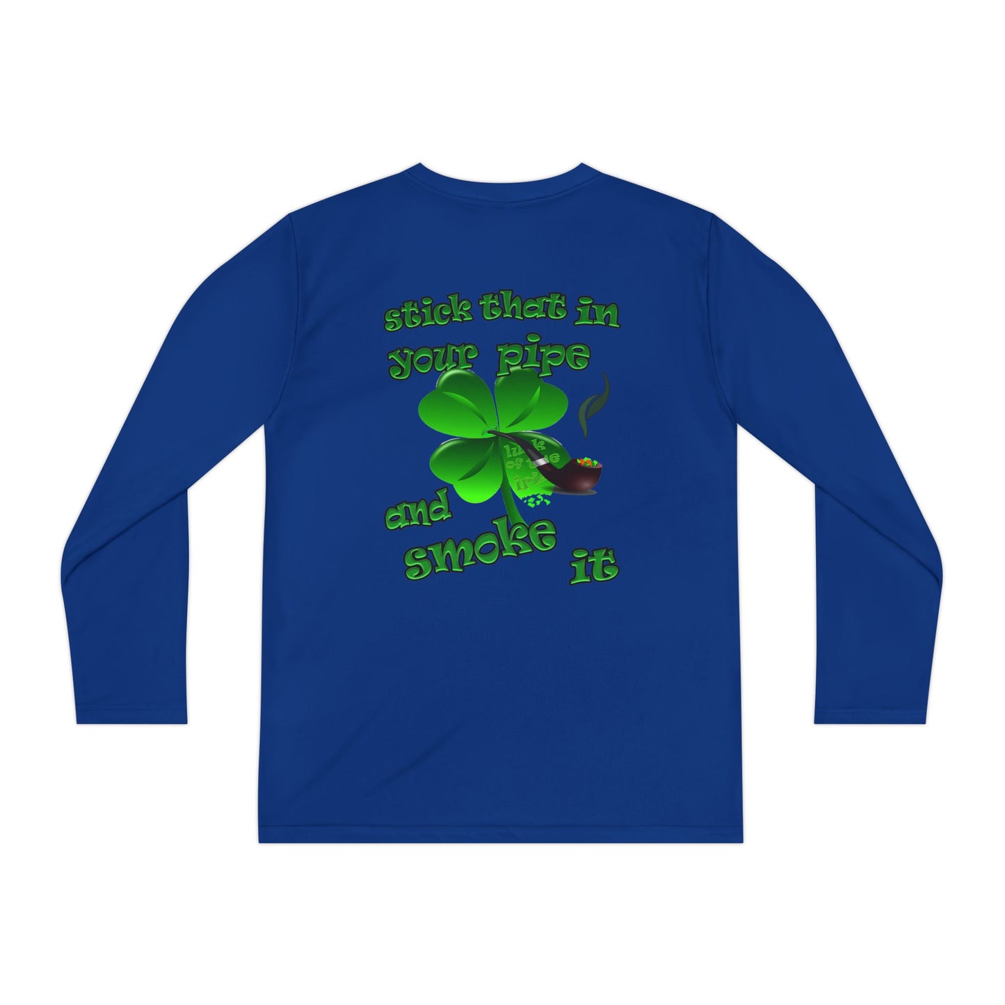 celtics logo - Youth Long Sleeve Competitor Tee
