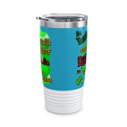 celtics logo - Ringneck Tumbler, 20oz (turquoise)
