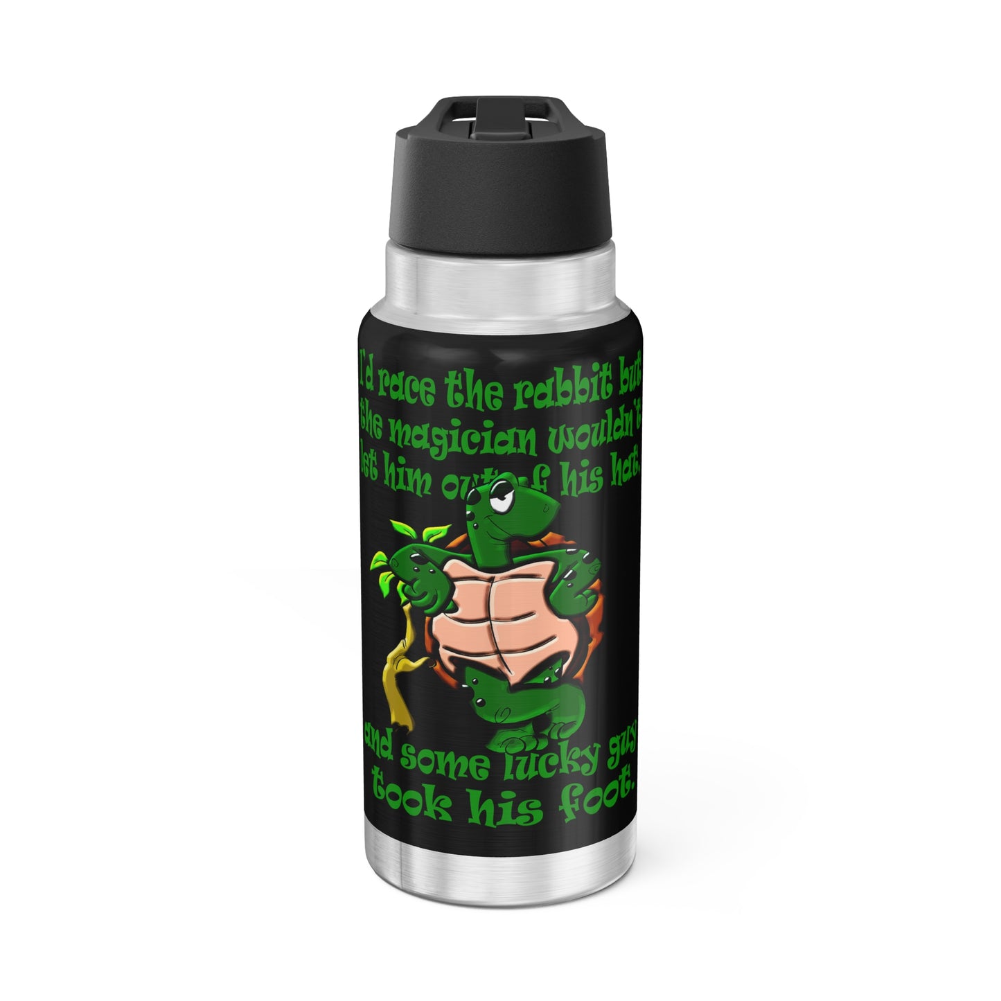 turtle race - Gator Tumbler, 32oz (black)