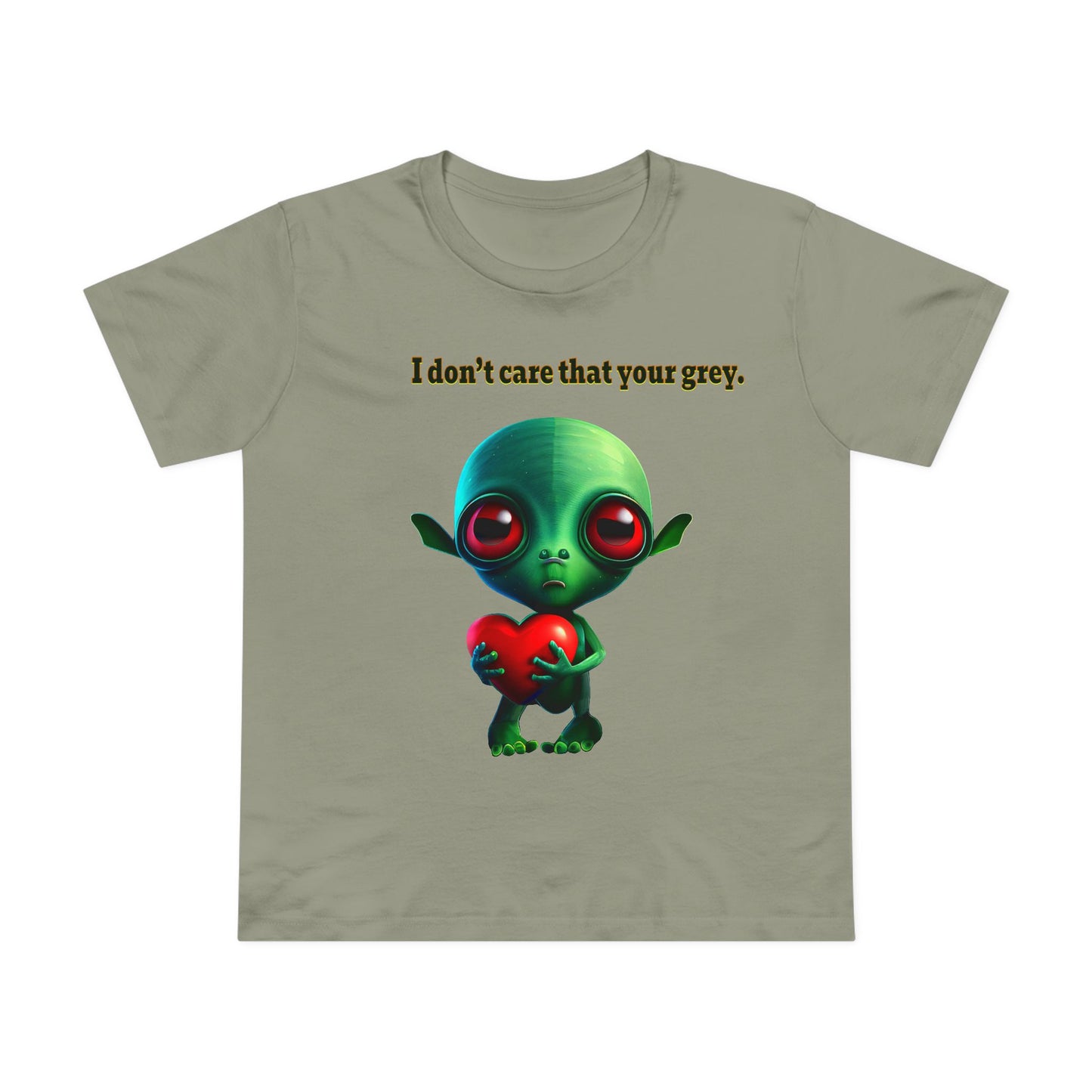 I don't care that your grey - Women’s Maple Tee