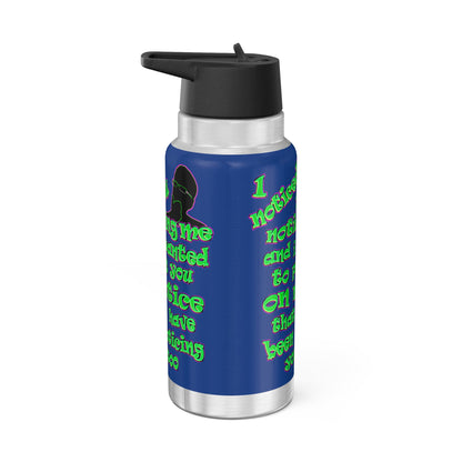 noticed you noticing - Gator Tumbler, 32oz (dark blue)
