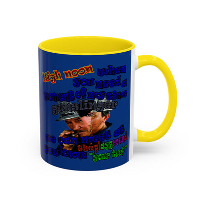 high noon - Accent Mug (dark blue)
