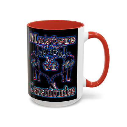 em cee squared - Accent Mug (black)