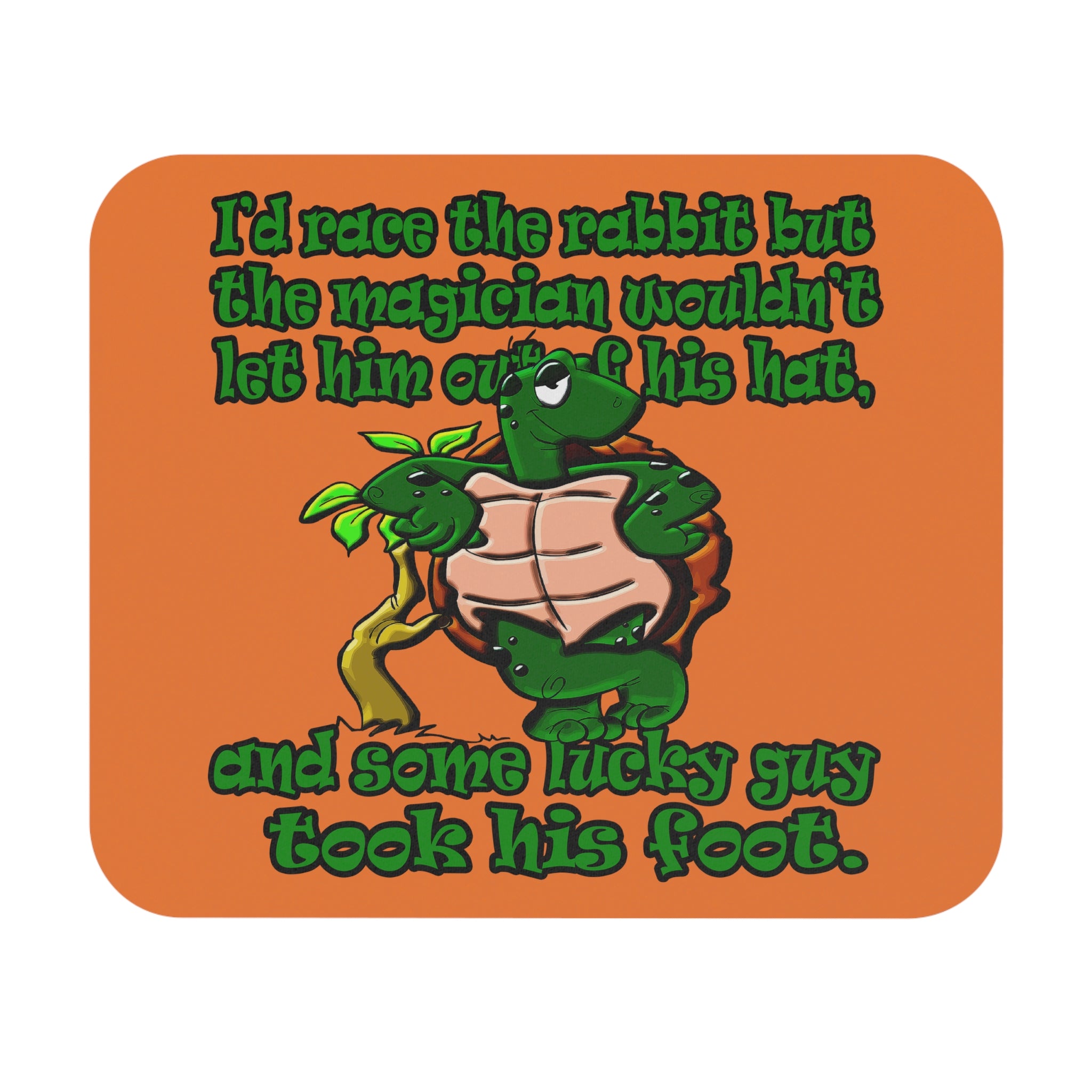 turtle race - Mouse Pad (Rectangle) (crusta)