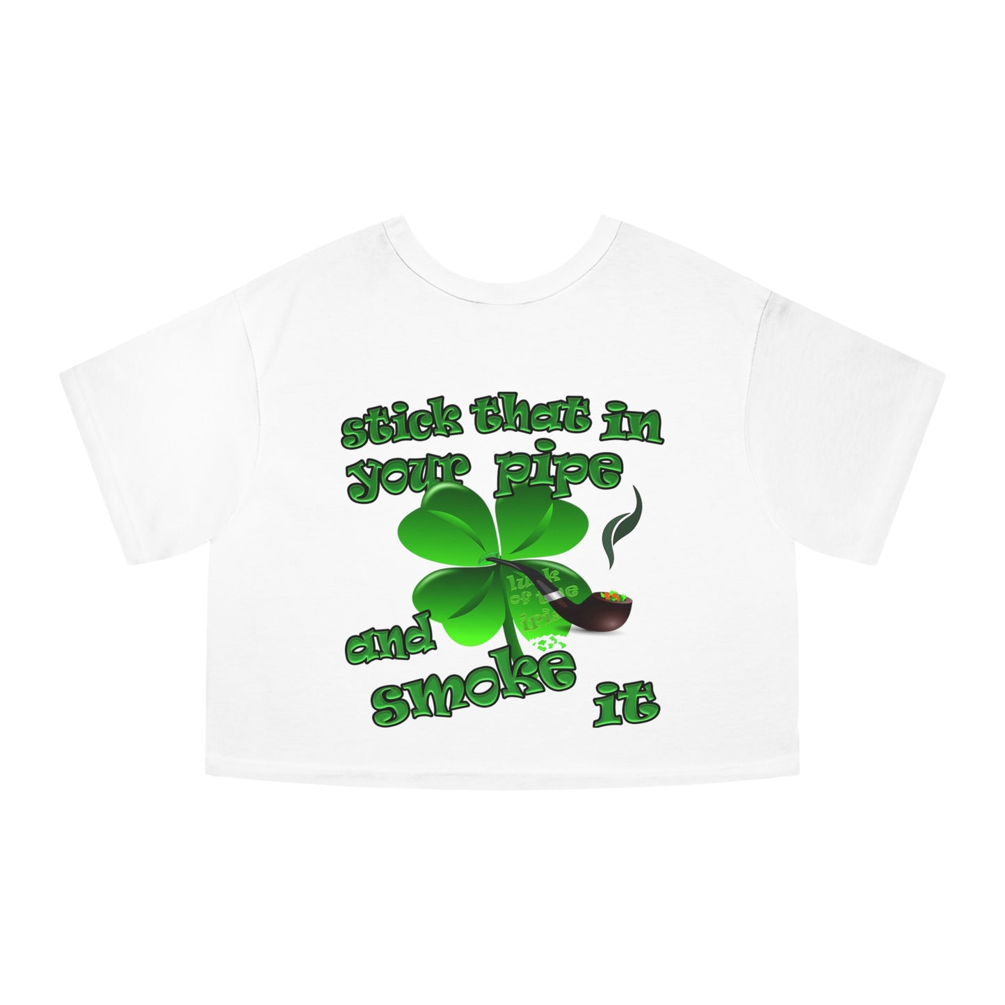 celtics logo - Champion Women's Heritage Cropped T-Shirt