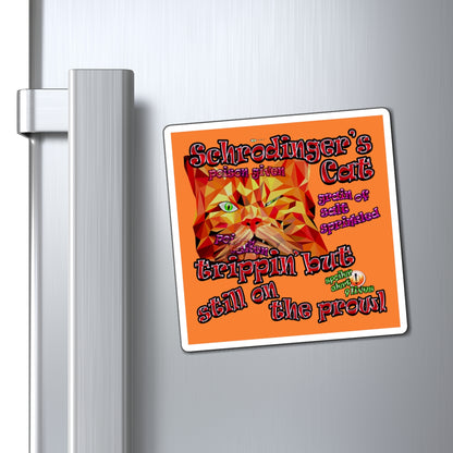 schrodinger's cat - Magnets - (crusta)