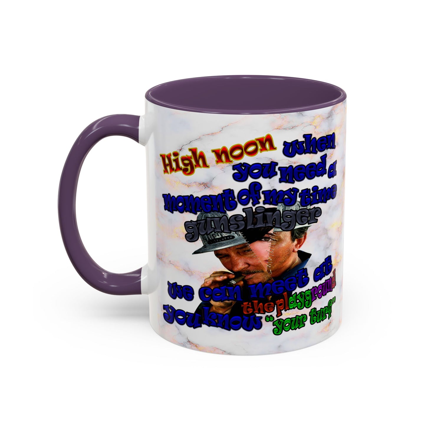 high noon - Accent Mug (white marble)