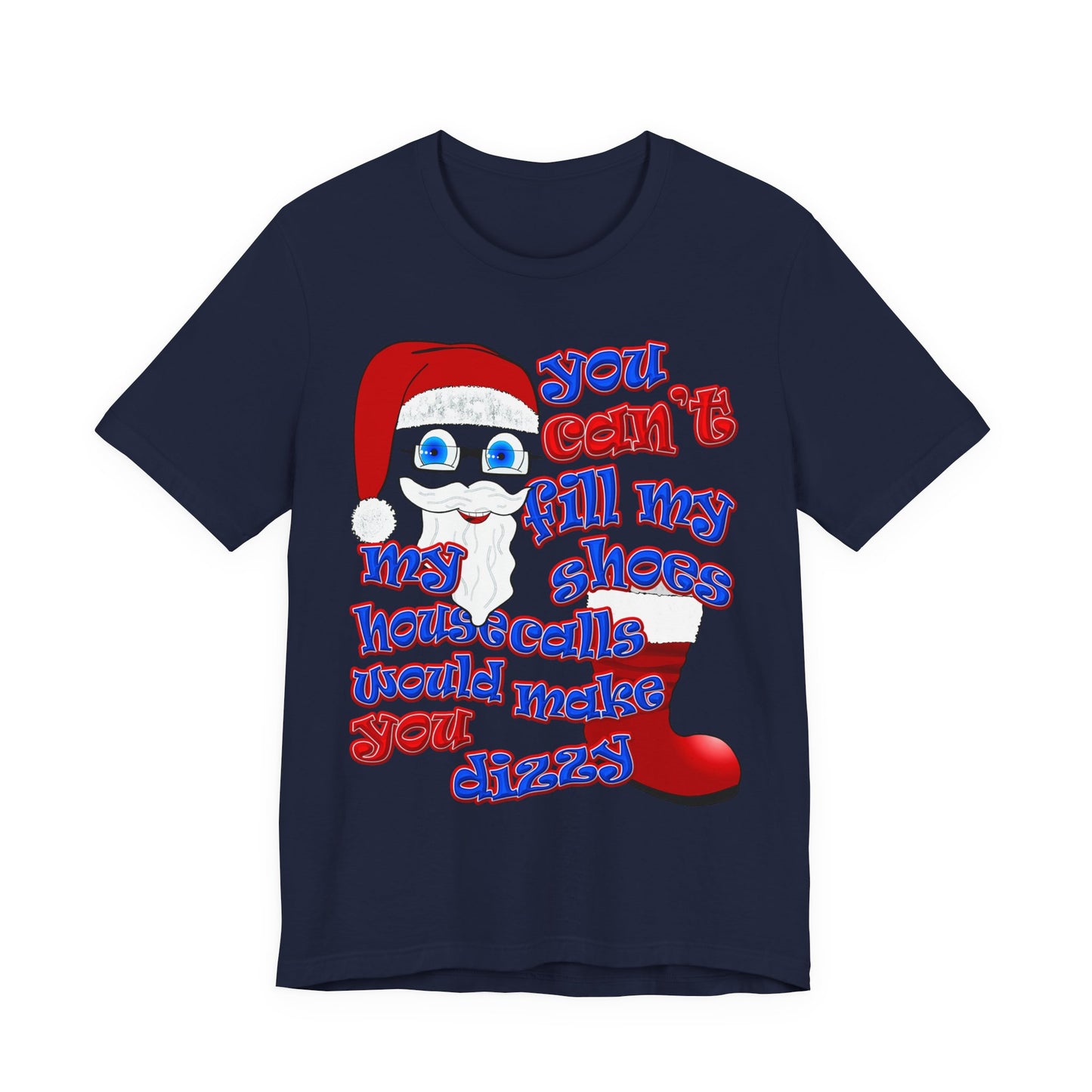 santa's shoes - Unisex Jersey Short Sleeve Tee