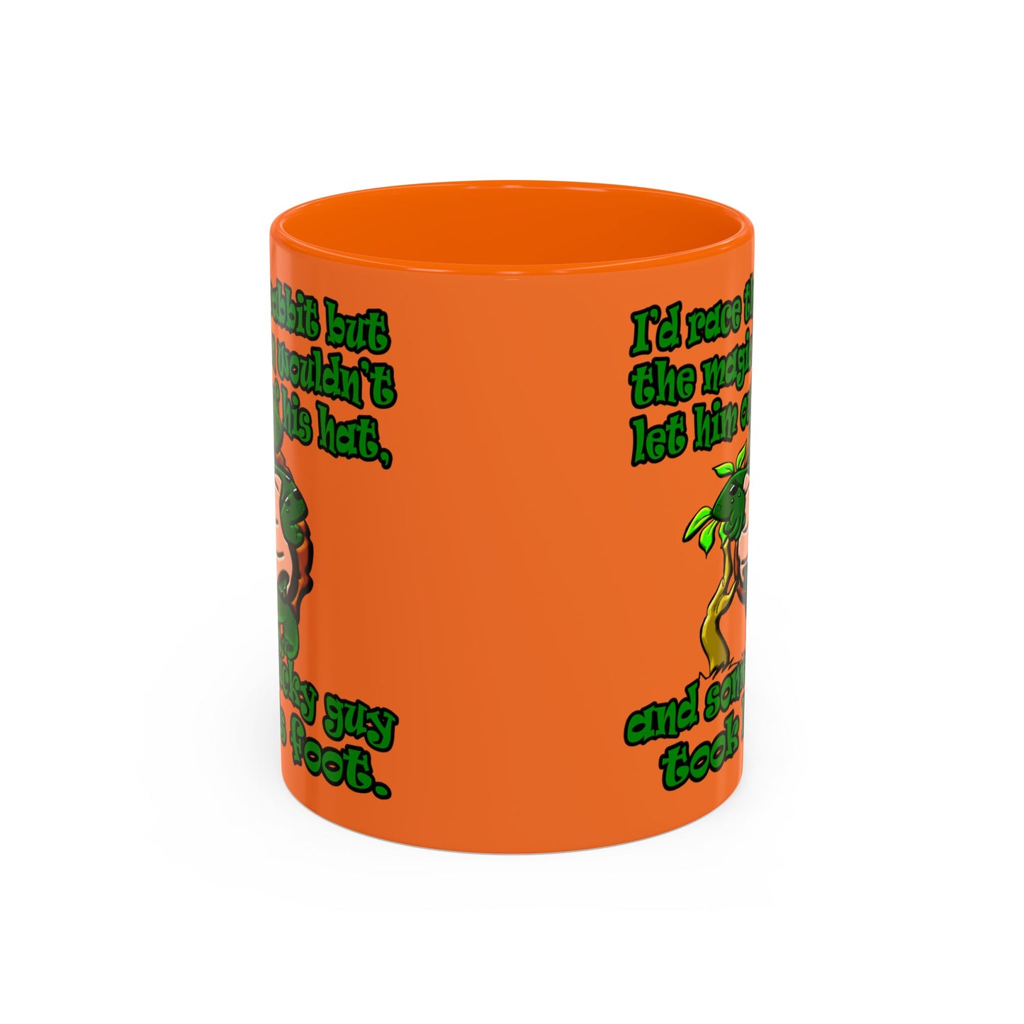 turtle race - Accent Mug (crusta)