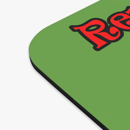 donkeys and elephants - Mouse Pad (Rectangle) (green)