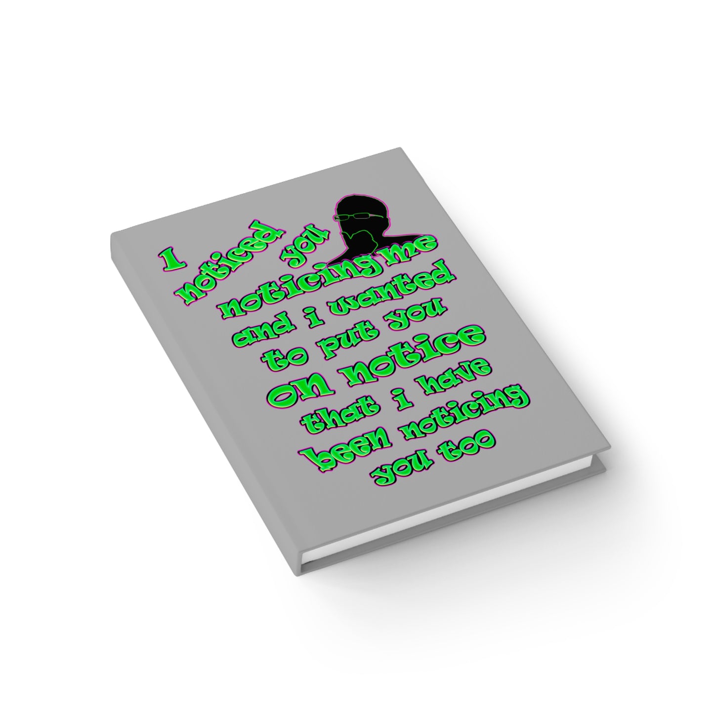 noticed you noticing - journal-blank (light grey)