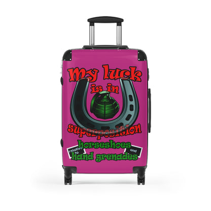 my luck - Suitcase (pink)